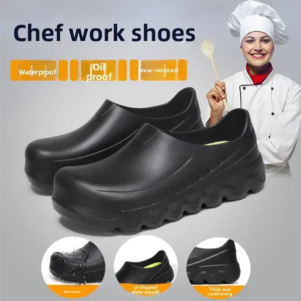 Slip-Resistant Work Shoes