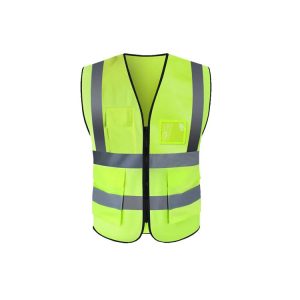 Hi Vis Vest With Zipper RV 05__Hi Vis Vest WITH