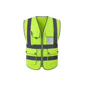 Safety Vest With Pocket And Zipper RV 02__safety Vest With Pockets AND