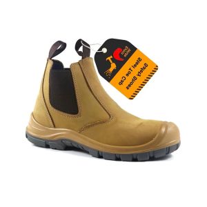 Slip On Leather Work Boots ABP1 5031__Slip On Leather Work BOOTS